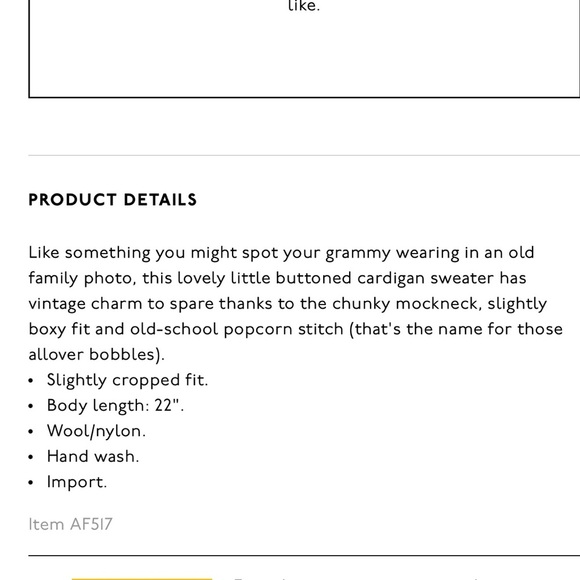 Madewell Surrey Bobble Cardigan Sweater Wool - Picture 5 of 12